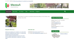 Desktop Screenshot of mezoun.cz